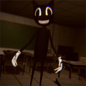 Cartoon Cat – School Horror