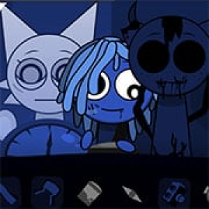 Sprunki Blue Sprunki Blue